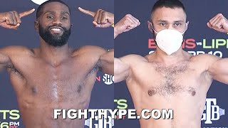 JARON ENNIS VS SERGEY LIPINETS WEIGHIN amp FINAL FACE OFF [upl. by Anialram]