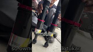 HONDA CITY GM6 pakai Adjustable HiLow Bodyshift Proexpert [upl. by Eitak]