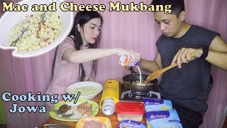 Mac and Cheese  Longganisa Pinsec Mukbang Cooking with Jowa [upl. by Abbotson]