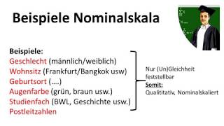 Nominalskala einfach erklärt Skalenniveaus Teil 1 [upl. by Imotas]