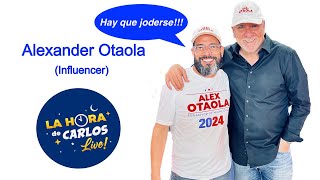 Hoy nos visita el Influencer Alex Otaola 07282023 [upl. by Lesirg]