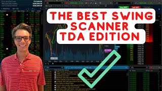 BEST Swing Trade Scanner ThinkOrSwim [upl. by Yole]