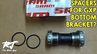 GXP Bottom Bracket Install  Do You Need To Use Spacers [upl. by Ainslie]