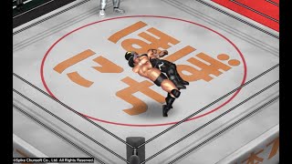 サムライ vs 鶴田（ファイプロワールド／PS4版） FIRE PRO WRESTLING WORLDD [upl. by Kilgore408]