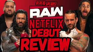 WWE RAW 1625 Review  NETFLIX ERA BEGINS PUNKROLLINS MAIN EVENT LONG LIVE THE OTC [upl. by Llennol450]