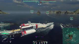 WoWs Azure lane Aslains mods [upl. by Bazar]