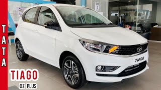 2022 Tata Tiago  Tiago XZ Plus  Top Model Petrol Manual  Detailed Walkaround Video 🔥 [upl. by Ydac]