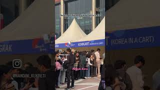 🇰🇷 Korean Fest in India 🇮🇳  Indian in Korea  Nandini Kukreti [upl. by Nbi]