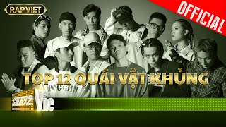 12 tiết mục đỉnh của đỉnh tạo nên tiếng vang của loạt rapper khủng  RAP VIỆT [upl. by Ennaeirrac989]