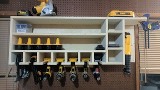 Cordless Drill Charging and Storage Rack [upl. by Eseer169]