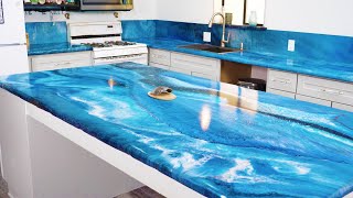 Beginners Guide to Building new Epoxy Kitchen Countertops [upl. by Ellerred587]