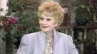 Lucille Ball interview promoting quotStone Pillowquot on Evening Magazine 1985 [upl. by Weiss248]