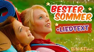 Bibi amp Tina  DER BESTE SOMMER jetzt mit LYRICS zum Mitsingen [upl. by Ahsini]