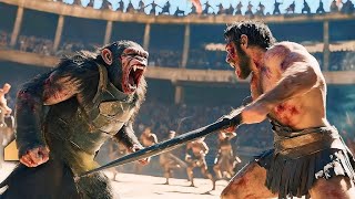 ملخص فيلم Gladiator محارب اسطورى بيقاتل اشرس مقاتلين روما علشان ينتقم من كل اللى قتـ لو عيلته [upl. by Chanda]