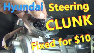 Hyundai  Kia Steering Noise Fixed for 10 [upl. by Esertal971]