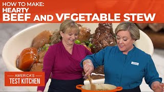 How to Make the Best Hearty Beef and Vegetable Stew [upl. by Nohsad]