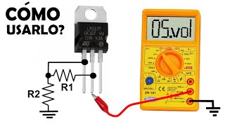 Como usar un regulador de Voltaje LM317  utsource [upl. by Bohaty707]