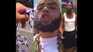 NYC Latin King Member Confronts A Crip Takes His Beads amp Humiliates Him [upl. by Sebastian80]