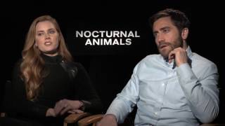 NOCTURNAL ANIMALS Interview Tom Ford Jake Gyllenhaal Amy Adams and MORE [upl. by Bronwyn604]