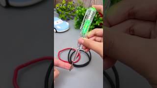 transparent electric tester pen besthomegadgets coolgagdets shorts [upl. by Nageet718]