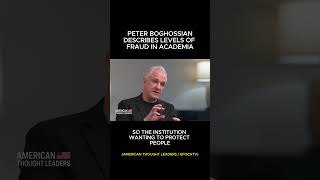 Peter Boghossian Describes Levels of FRAUD In Academia American Thought LeadersEpoch Times [upl. by Inod]