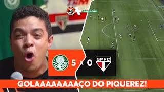 NARRAÇÃO SENSACIONAL DO GOLAÇO DO PIQUEREZ CONTRA O SÃO PAULO COM IMAGENS [upl. by Elraet]