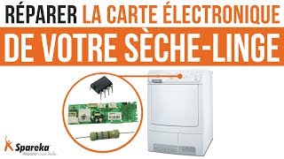 Comment réparer la carte électronique de votre sèche linge Electrolux [upl. by Tarrsus266]