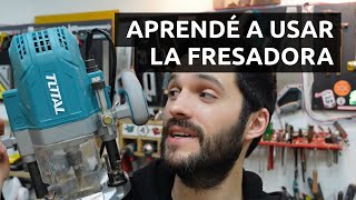 Como usar una fresadora o router para principiantes [upl. by Akiehs132]