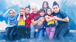 Whole FAMILY Polar Plunge 2021  COLDEST YEAR yet [upl. by Naes]