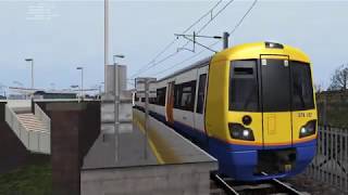 Train Simulator 2020 London Overground from Richmond to Stratford Full Cab driving [upl. by Glendon]