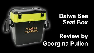 Daiwa Sea Seat Box  Review by Georgina Pullen [upl. by Ramat690]