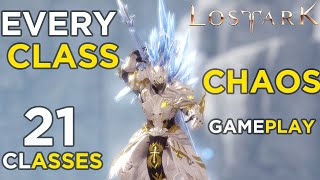 Lost Ark Gameplay All Classes  Chaos Dungeons  21 Classes [upl. by Frost]