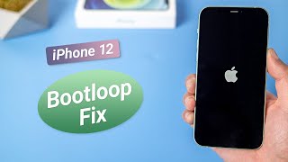 How to Fix iPhone 1212 Pro12 Mini Stuck on Apple LogoBoot Loop No Data Loss [upl. by Beatrisa983]