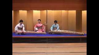 Japanese Koto 落葉の踊  Ochiba no Odori Dance of the Falling Leaves Composer  Michio Miyagi [upl. by Laine]