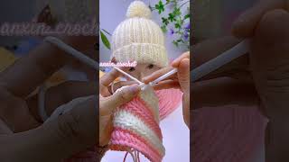 Easy to crochet a hatcrochethat crochethattutorial [upl. by Picardi]