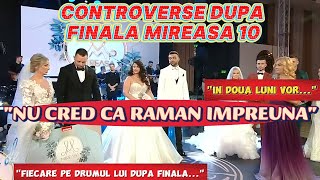 Controverse dupa FINALA MIREASA quotVor divorta curand…quot [upl. by Yesiad689]