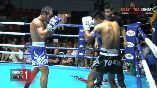 Kem Sitsongpeenog vs Yodsanklai Fairtex KO HD Muay Thai Combat Mania Pattaya Yokkao3 yokkaoboxing [upl. by Adnerb]