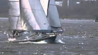 Nicholson 32 sailing on the River Mersey SaturnSails [upl. by Salisbarry306]