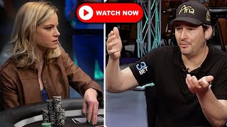 Phil Hellmuth Billionaire Roger Sippl Cate Hall  Livestream Cash Poker  BetRivers [upl. by Arundel546]