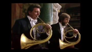 Bachs Brandenburg Concerto Horns Solo [upl. by Earaj436]