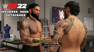 WWE 2K22 Universe Mode Cutscenes [upl. by Alamac]