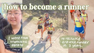 HOW TO START RUNNING  tips from a former couch potato turned long distance runner 🏃🏻‍♀️💨 [upl. by Ikcim]