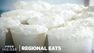 How Ricotta Cheese Is Made In Italy  Regional Eats [upl. by Pogah940]