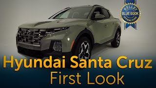 2022 Hyundai Santa Cruz  First Look [upl. by Ferwerda]