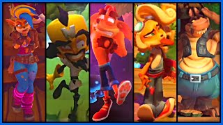 Crash Bandicoot 4 Its About Time  All Death Animations Every Character 4K [upl. by Adel]