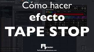 Cómo hacer efecto Tape Stop  efecto frenado [upl. by Tedie326]