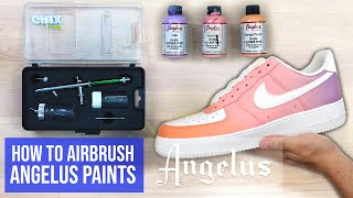 Airbrush Essentials  The Basics to Airbrushing Using Angelus Paints [upl. by Aivizt]