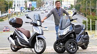 2019 Piaggio MP3 300 LT  Crazy Scooter vs Standard  Review [upl. by Nettie]