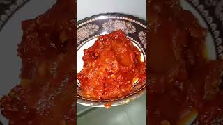 লাল মরিচ ভর্তা রেসিপি রসুন মরিচ ভর্তা lal morich vorta recipe redchilles shortvideo recipe [upl. by Lenahtan]