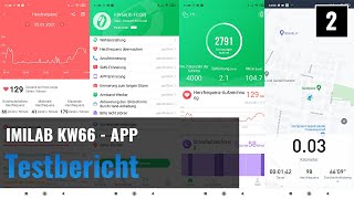 IMILAB KW66 im Test  Die Glory Fit App [upl. by Inalaehak]